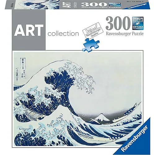 Ravensburger Puzzle Art Collection Hokusai - Die gro�e Welle vor Kanagawa - 300 Teile