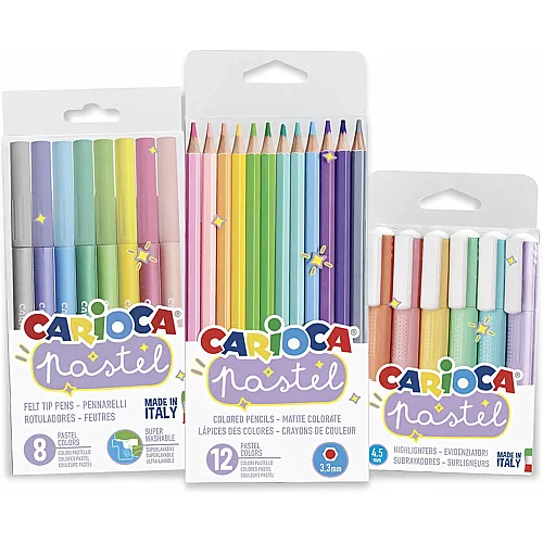 Carioca Set Pastell 26 St�ck