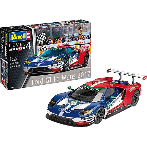 Modellbausatz Ford GT - Le Mans 2017 88Teile