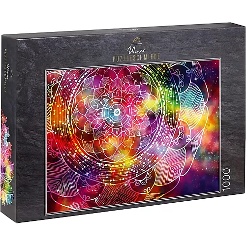 Buntes Mandala - 1000 Teile