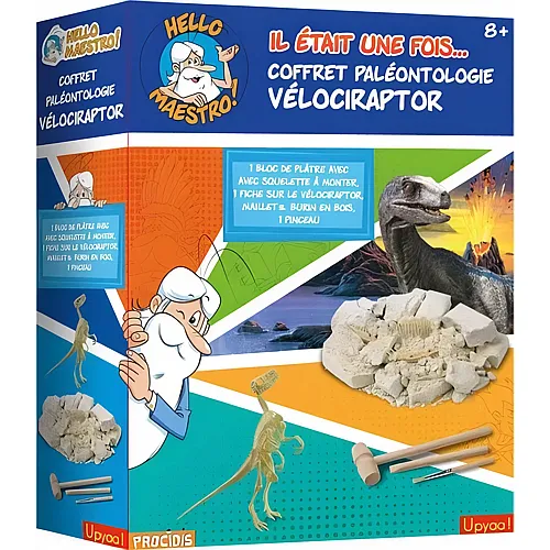 Upyaa Coffret Paleo Hello Maestro Velociraptor (FR)