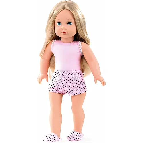 G�tz Bambola in piedi Jessica capelli lunghi biondi, occhi a sonaglio blu - 46 cm