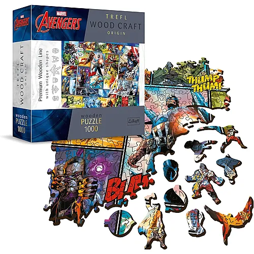Wood Craft Avengers 1000Teile