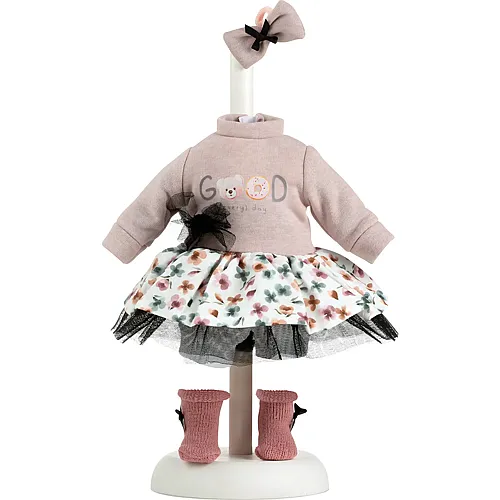 Llorens Kleiderset T�t� Blumen - 35 cm