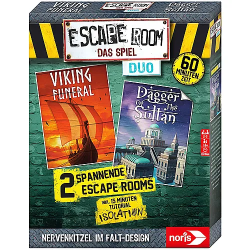 Noris Escape Room Das Spiel Duo Sultan & Vikings