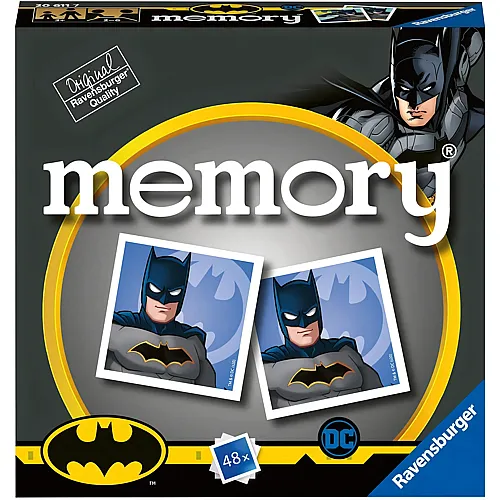 Ravensburger Spiele Batman Marvel Memory im Pocket-Format