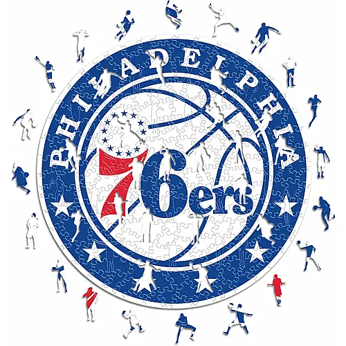 Iconic Puzzle NBA Philadelphia 76ers Logo (150Teile)