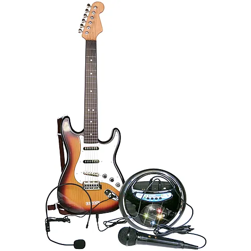 Elektronische Rock Gitarre mit Verst�rker