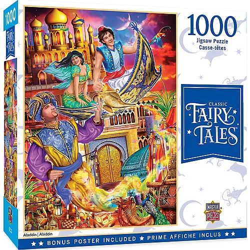 Master Pieces Puzzle Fairy Tales Aladdin (1000Teile)