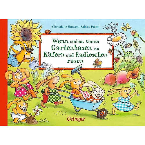 Wenn sieben kleine Gartenhasen zu K�fern