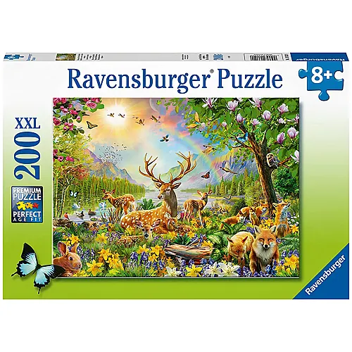 Ravensburger Puzzle Anmutige Hirschfamilie (200XXL)