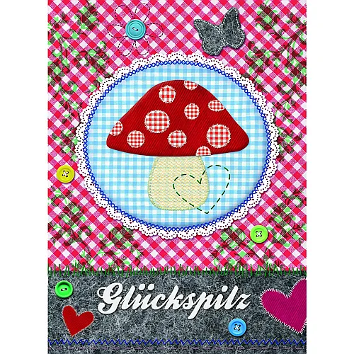 Ravensburger Puzzle 500 Teile Zeichnung des Gl�ckspilzes