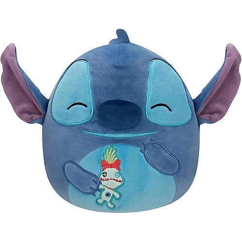 Squishmallows Pl�sch Lilo & Stitch Tie-Dye Stitch tr�gt eine Beanie - 25 cm