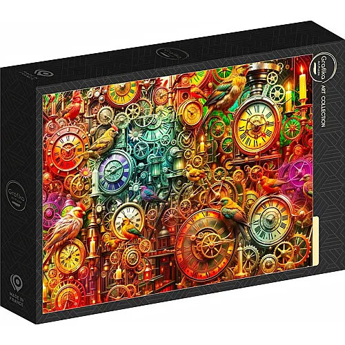 Grafika Puzzle Puzzle 1000 Teile Die Geheime Uhr der V�gel