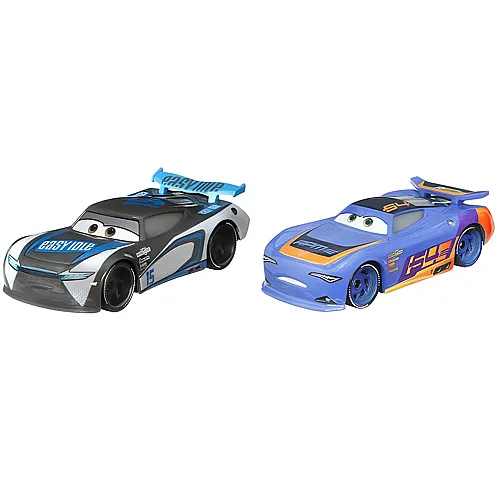 Mattel Disney Cars Harvey Rodcap & Barry DePedal (1:55)