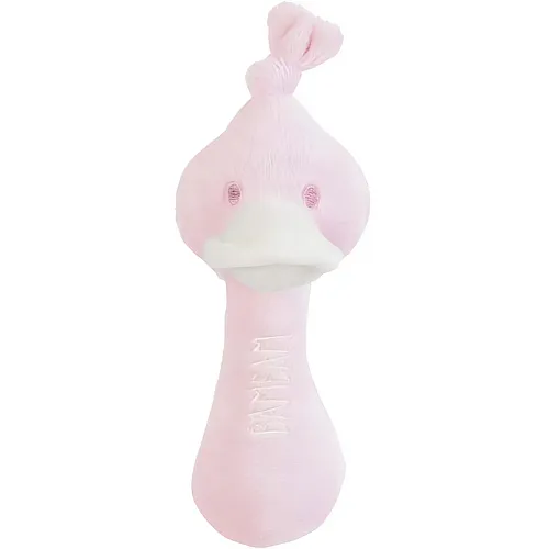 meinspielzeug - BamBam Rassel Ente Pink 15cm | Rasseln