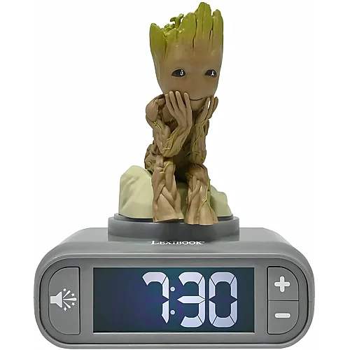 Groot Nachtlicht-Wecker mit LCD-Bildschirm