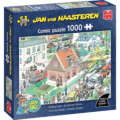 Jumbo Puzzle Jan van Haasteren Murphys Gesetz - 1000 Teile