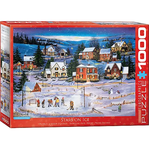 Eurographics Puzzle Stars on the Ice - 1000 Teile