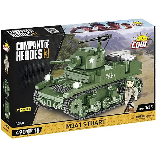 COBI Company of Heroes M3A1 Stuart (3048)