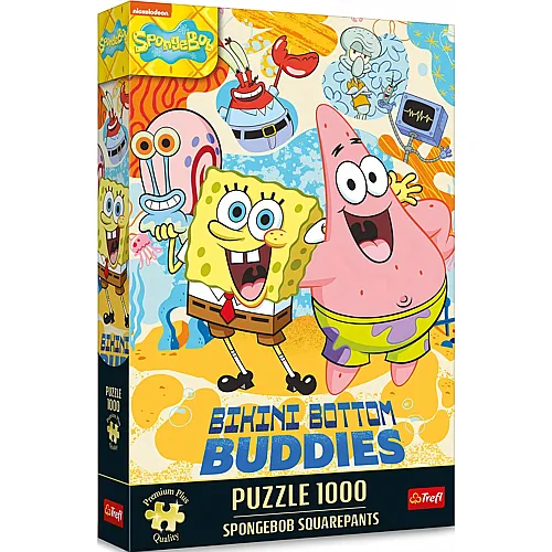 Spongebob Schwammkopf 1000Teile