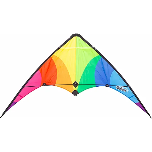 HQ Invento Drachen Ecoline Orion Classic Rainbow 140x74 cm, Griff mit