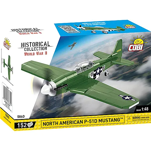 COBI Historical Collection P-51D Mustang North American Aviation, Inc. (5860)