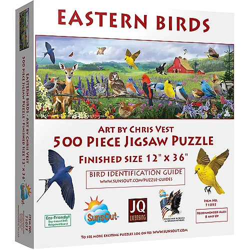 Eastern Birds 500Teile