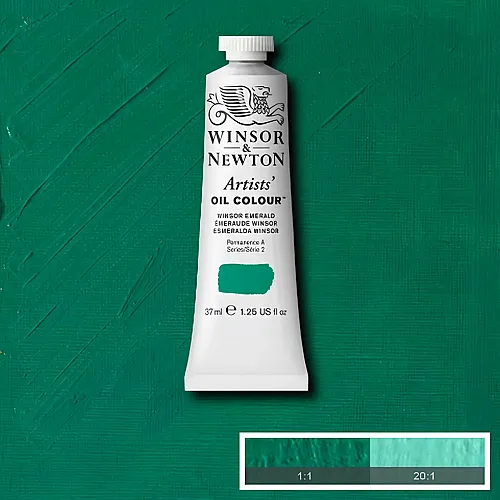 Winsor & Newton W&n Artists' Ölfarbe 37ml Tube Winsorsmaragd