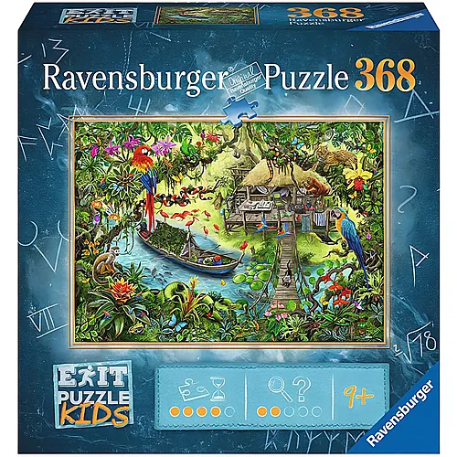 Ravensburger Puzzle Escape Kids Die Dschungelexpedition (368Teile)