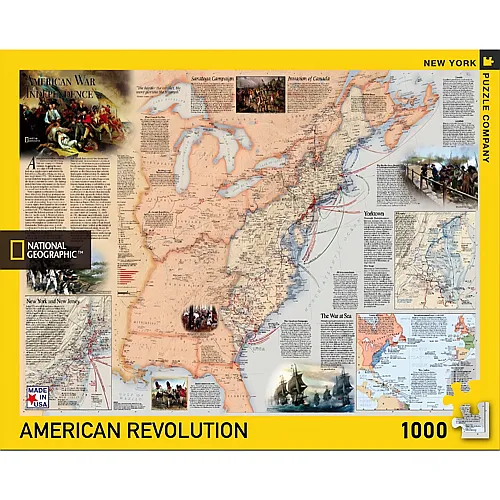 New York Puzzle Company American Revolution - 1000 Teile