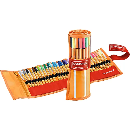 Stabilo Rollerset Fineliner point 88 - 30 Teile