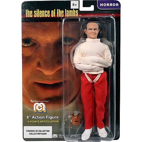 Mego Fig. 20cm Articulee Hannibal Lecter IN Straight Jacket (fr-e