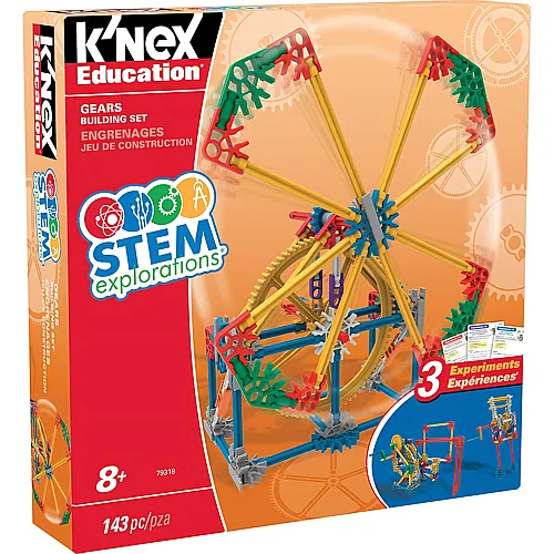 K'Nex STEM Explorations: Gears Building Set - 143 Teile