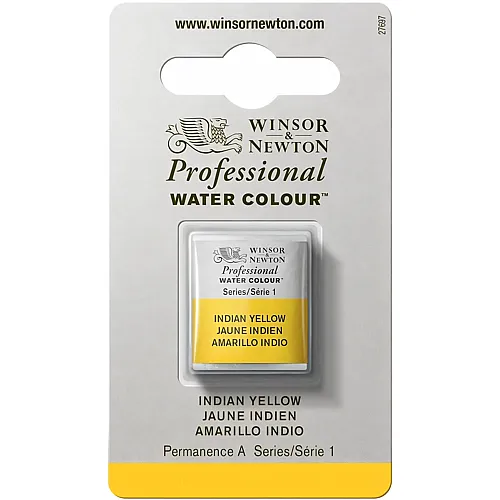Winsor & Newton W&n Prof. Water Colour 1/2 N�pfchen Indischgelfb