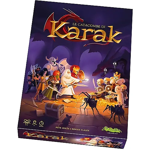CreativaMente Spiele Le catacombe di Karak (FR)