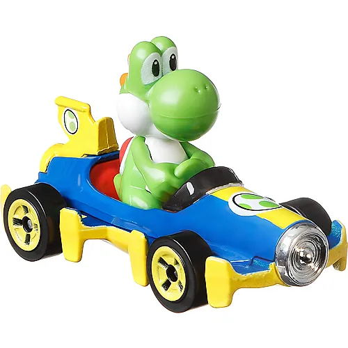 Hot Wheels Super Mario Die-Cast Yoshi Mach 8 (1:64)