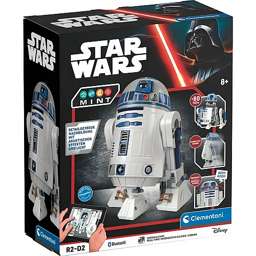 Clementoni Star Wars R2D2 mit Licht & Sound-Effekten - Deutsch