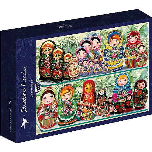 Bluebird Puzzle Matryoshka Dolls - 6000 Teile