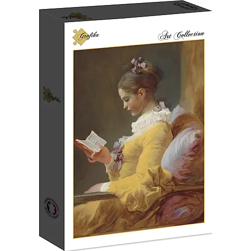Grafika Puzzle Art Collection Jean-Honor� Fragonard: La Liseuse, 1770-1772 - 2000 Teile