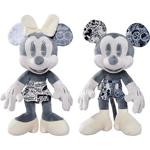 Mickey & Minnie Mouse 100 Jahre Set 33cm