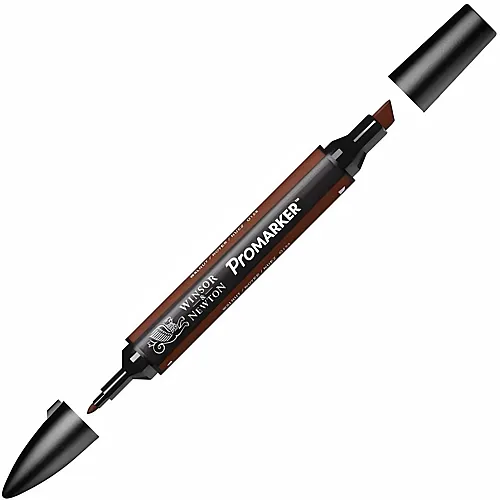 Winsor & Newton Promarker mit 2 Spitzen Walnuss