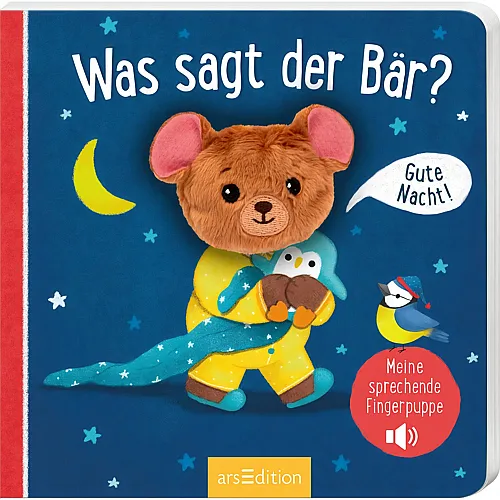 ars Edition Meine sprechende Fingerpuppe: Was sagt der B�r?