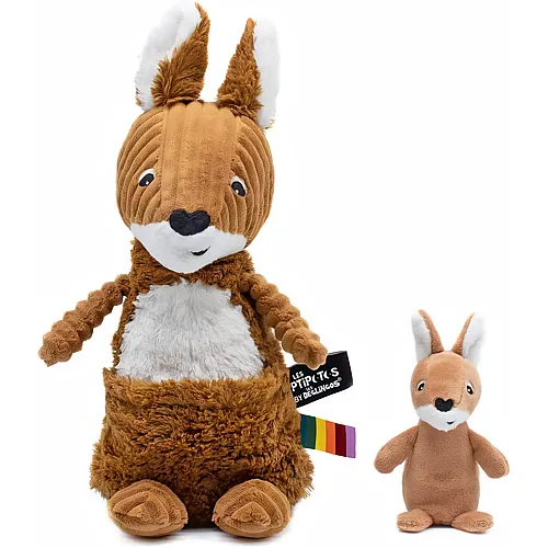 Allezou die K�nguru-Mama mit Babby - 33 cm