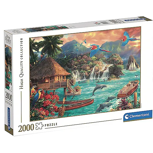 Clementoni Puzzle High Quality Collection Island Life (2000Teile)