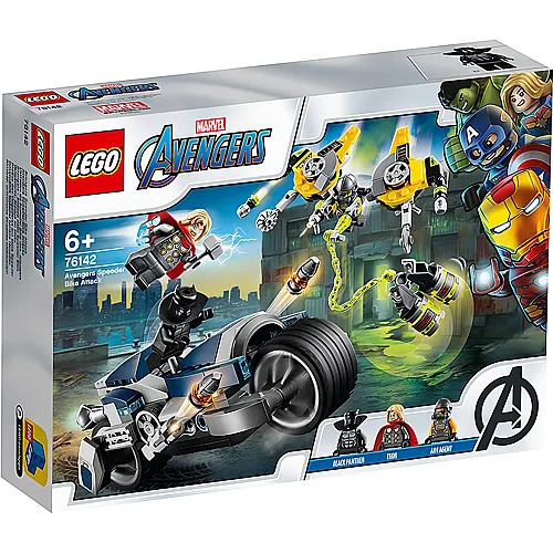 LEGO Marvel Super Heroes Avengers Speeder Bike Attacke (76142)