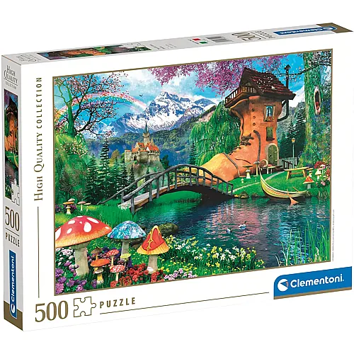 Clementoni Puzzle High Quality Collection The Old Shoe House (500Teile)