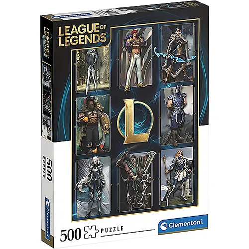 Clementoni Puzzle League of Legends (500Teile)