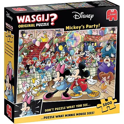 WASGIJ Original Disney Mickey's Party 1000Teile