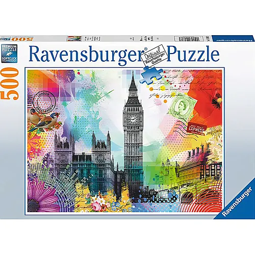 Ravensburger Puzzle Grsse aus London (500Teile)